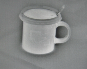 Фото 1 – кружка с чаем в (тепловизионная картинка)