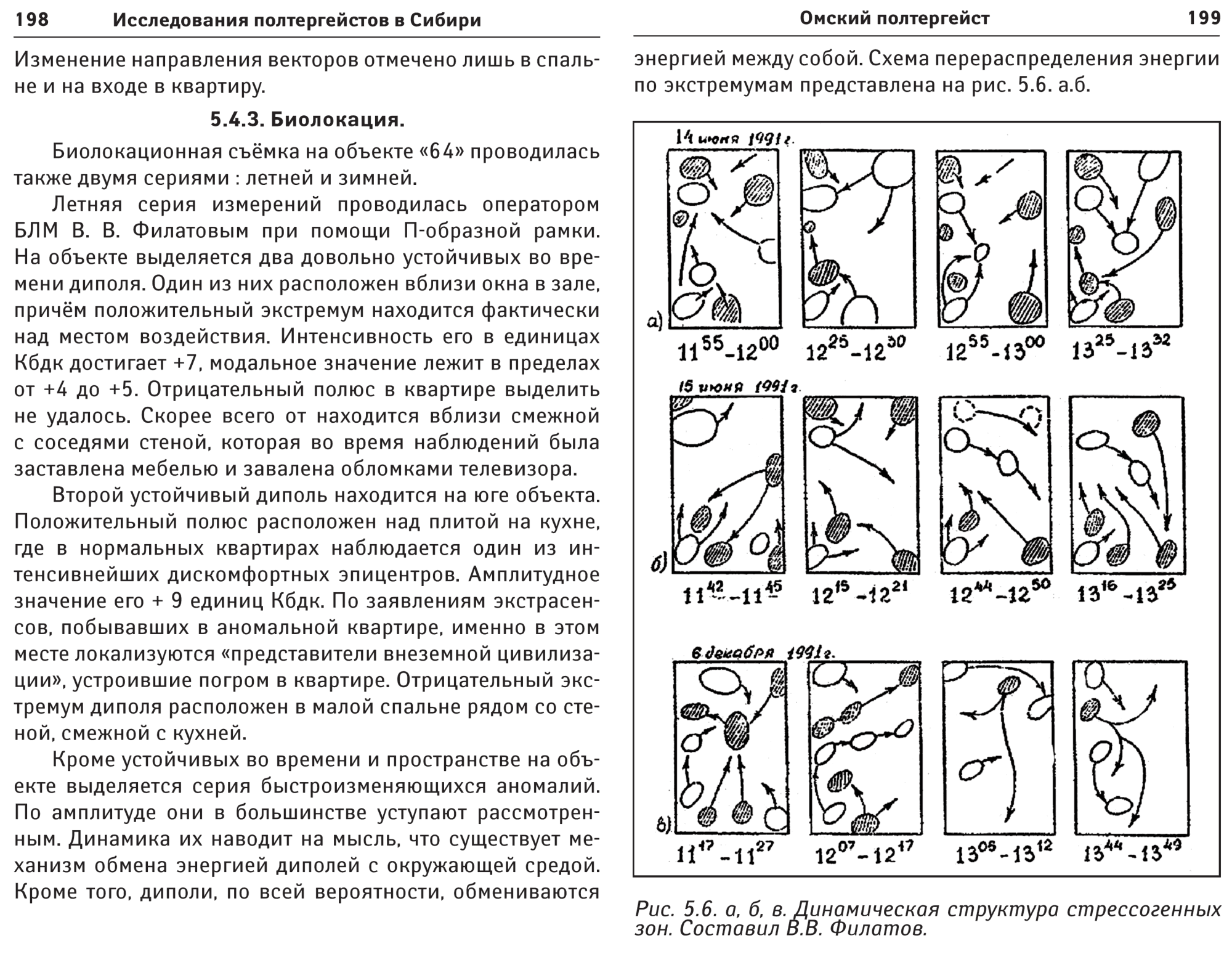 Результаты исследования «Омского полтергейста». Н.С. Новгородов. Исследования полтергейстов в Сибири. Томск, 2010, с.180-203. Фотокопия №10